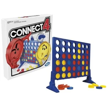 Hasbro Connect 4 Strategy Game with Blocker Discs for Kids