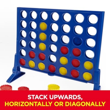 Hasbro Connect 4 Strategy Game with Blocker Discs for Kids