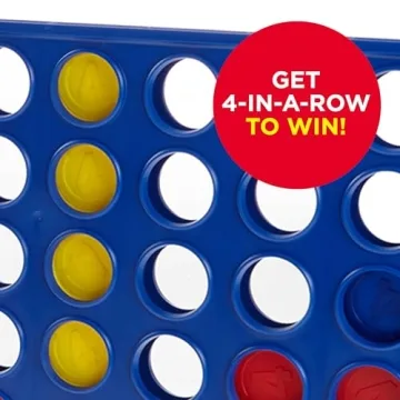Hasbro Connect 4 Strategy Game with Blocker Discs for Kids