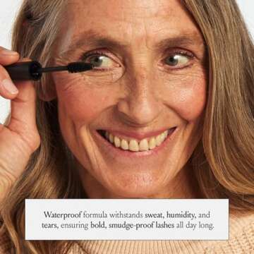 BOOM! Bold Mascara by Cindy Joseph - Waterproof Volumizing Mascara for Bold Lashes – Hypoallergeni...