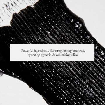 BOOM! Bold Mascara by Cindy Joseph - Waterproof Volumizing Mascara for Bold Lashes – Hypoallergenic Mascara for Sensitive Eyes (Jet-Black)