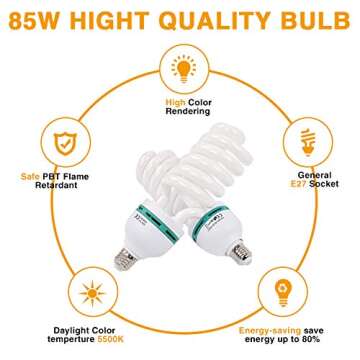 Yesker Softbox Photography Lighting Kit for Perfect Lighting