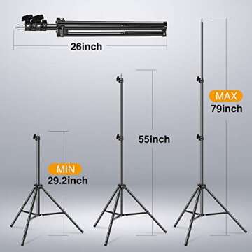 Yesker Softbox Photography Lighting Kit for Perfect Lighting