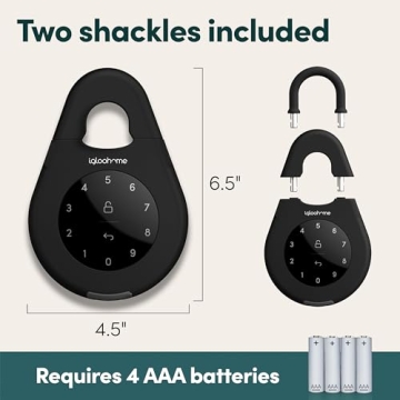 igloohome Keybox 3 Smart Lock Box with Remote Access