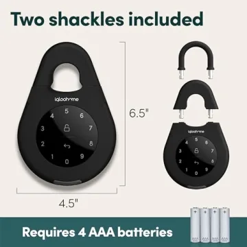 igloohome Keybox 3 Smart Lock Box with Remote Access