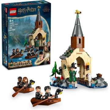 LEGO Hogwarts Castle Boathouse Toy for Kids 76426