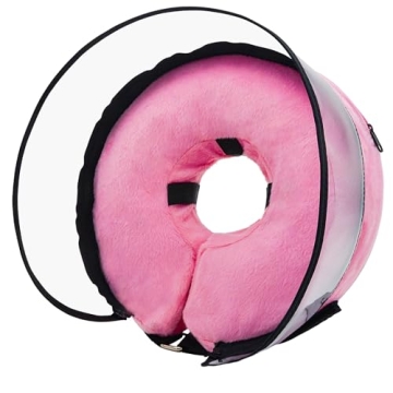 MRSOHRET Dog Cone,Dog Surgery Collar,Dog Cones for Small Medium Large Dogs,Inflatable Cone for Dogs,...