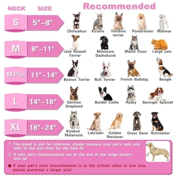 MRSOHRET Dog Inflatable Cone for All Size Dogs