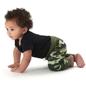 Gerber Baby Boys' Toddler 3-Pack Jogger Pants, Camo, 3T