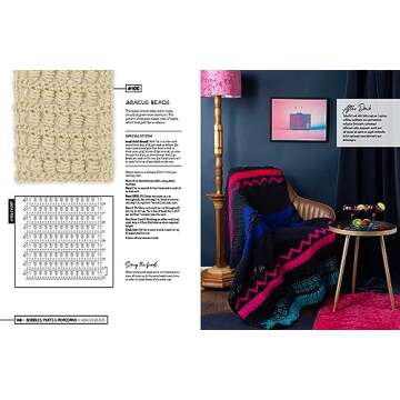 Mix and Match Modern Crochet Blankets: 100 patterned and textured stripes for 1000s of unique throws