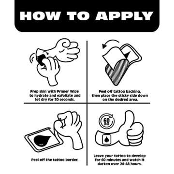 Inkbox Temporary Bee Tattoo - Semi-Permanent Body Art