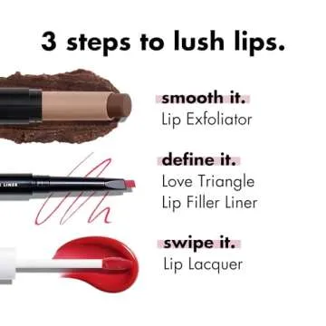 e.l.f. Lip Lacquer, Moisturizing, Shiny, Non-Sticky, Long Lasting, Provides Maximum Color, Glides On, Fantasy, 0.08 Fl Oz