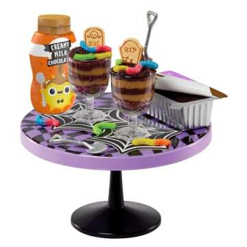 MGA's Miniverse Make It Mini Food Spooky Treats Series 2 Mini Collectibles - Seasonal, Beetlejuice Beetlejuice Blind Pack, DIY, Resin Play, Replica Food, NOT Edible, Collectors, 8+