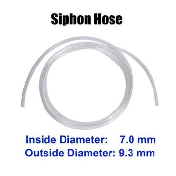 Tool Daily 10ft Pressure Washer Siphon Hose and Filter Kit for Detergents