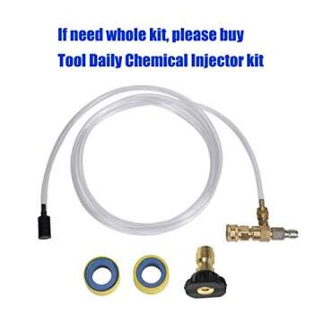 Tool Daily Pressure Washer Siphon Hose and Filter Kit