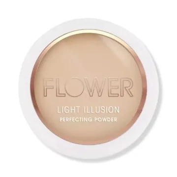 Flower Beauty Light Illusion Perfecting Powder - Buildable Coverage with Blurring Pigments, Includes...