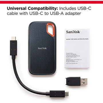 SanDisk 2TB Extreme Portable SSD with 1050MB/s Speeds