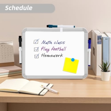 VUSIGN Magnetic Dry Erase Whiteboard Compact with Markers