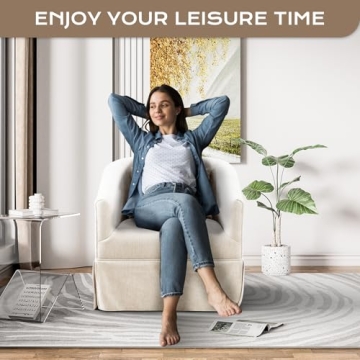 Elegant Nolohoo Swivel Accent Chair for Modern Living