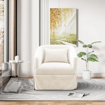 Elegant Nolohoo Swivel Accent Chair for Modern Living
