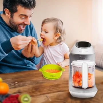 EVLA Baby Food Maker, Steamer and Blender in One