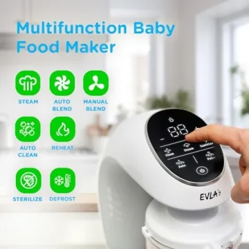 EVLA Baby Food Maker, Steamer and Blender in One