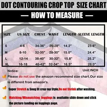 SEASUM Women Workout Crop Top Seamless Shirt Athletic Long Sleeve Fitness Tight Tee XS