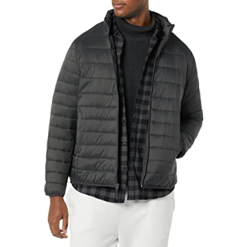 Lightweight Water-Resistant Puffer Jacket for Men