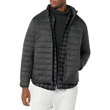 Lightweight Water-Resistant Puffer Jacket for Men