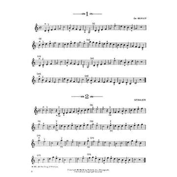 First Etude Album for Violin First Position for Students