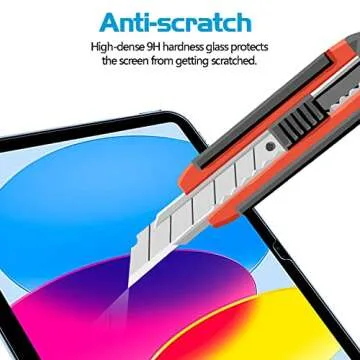 XunyLyee 2 Pack, Screen Protector for iPad 10th Generation 10.9"/ iPad A16 11th Generation 2025 11 inch Bubble Free Tempered Glass Film Easy Installation