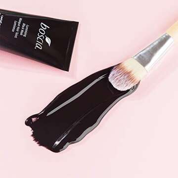 BOSCIA Luminizing Charcoal Mask - Vegan, Cruelty-Free, Natural and Clean Skincare | Activated Charco...