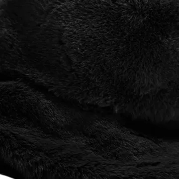 Elegant Warm Faux Fur Bucket Hat for Winter