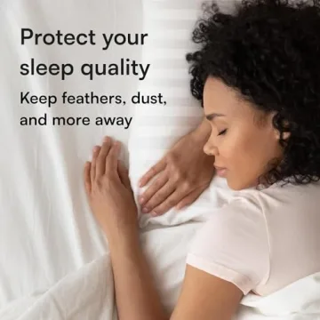 King Size Pillow Protectors Set of 4 - Dust & Stain Resistant