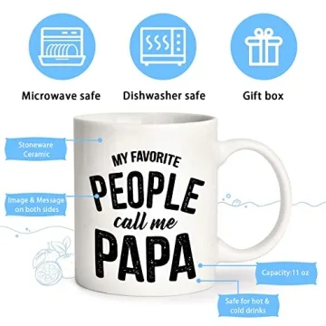 Funny Personalized Coffee Mug for Dads and Grandpas