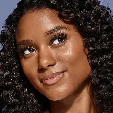 KISS Lash Couture Clear Strip Lash Adhesive with Biotin & Blueberry Extract, Latex-Free, Dermatologist Tested, Contact Lens Friendly, Strong Hold, Gentle Formula, with Brush Tip Applicator, 0.17 Oz.