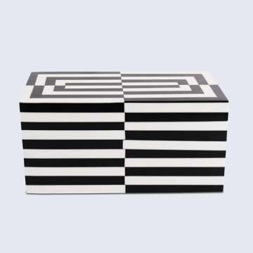 Handicrafts Home Handmade Puzzle Collection Decorative Jewelry Box Organizer – Keepsakes, Trinkets, and Home Decor – Antique Coffee Table Storage, Memory Box, Farmhouse Style Decor Slide, 10x5x5