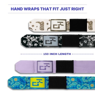 KO Studio Boxing Hand Wraps 150 Inch Ombre for Men Women