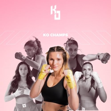 KO Studio Boxing Hand Wraps 150 Inch Ombre for Men Women