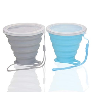 Nanaborn Collapsible Silicone Cups for Travel