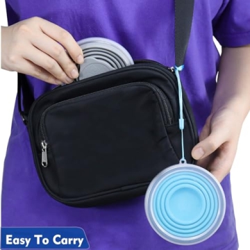 Nanaborn Collapsible Silicone Cups for Travel