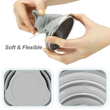 Nanaborn Collapsible Silicone Cups for Travel