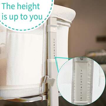 AMKE Baby Bassinets Portable Bassinet for Safe Co-Sleeping