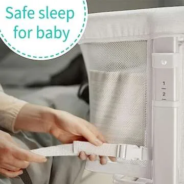 AMKE Baby Bassinets Portable Bassinet for Safe Co-Sleeping