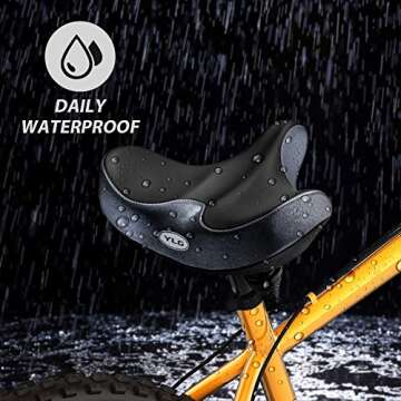 YLG Oversized Comfort Bike Seat - Universal Fit