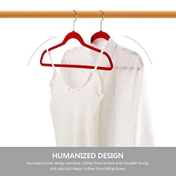 DLD Velvet Hangers Non Slip Velvet Suit Hangers 50 Pack Space Saving Velvet Clothes Hanger Premium Velvet Non Slip Hanger Ultra Thin Adult Hanger for Coats, Suit
