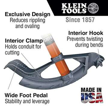 Klein Tools 1" Iron Conduit Bender Head