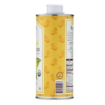 La Tourangelle, Organic Sun Coco Oil, Unique Blend of Organic High-Oleic Sunflower Oil and Organic Refined Coconut Oil, Heat Heat Cooking and DIY Beauty, 25.4 fl oz