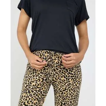 2 Pack: Plus Size Short Sleeve Pajamas For Women Sets Womens Pajama Sets Two Piece Pj Summer Pijamas De Mujer Cotton Pjs Pants Loungewear Sleepwear Matching Ladies Bottoms Comfy Soft Pyjamas Teen