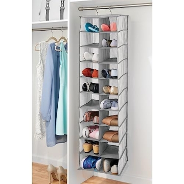 Effortless Shoe Storage with mDesign Closet Organizer
